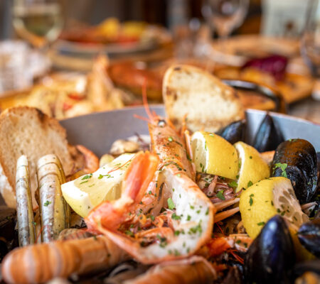 Menu di pesce fuori Firenze